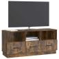 Preview: TV-Schränk Geräucherte Eiche 102 x 34,5 x 47 cm Holzwerkstoff