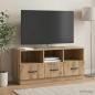 Preview: ARDEBO.de - TV-Schränk 102 x 34,5 x 47 cm Artisan-Eiche Holzwerkstoff