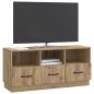 Preview: TV-Schränk 102 x 34,5 x 47 cm Artisan-Eiche Holzwerkstoff