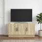 Preview: ARDEBO.de - TV-Schränk Sonoma-Eiche 99 x 34,5 x 47 cm Holzwerkstoff