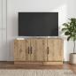 Preview: ARDEBO.de - TV-Schränk 99 x 34,5 x 47 cm Artisan-Eiche Holzwerkstoff