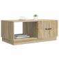 Preview: Couchtisch Sonoma-Eiche 90 x 50 x 37 cm Holzwerkstoff