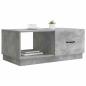 Preview: Couchtisch Betongrau 90 x 50 x 37 cm Holzwerkstoff