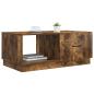 Preview: Couchtisch Räuchereiche 90 x 50 x 37 cm Holzwerkstoff