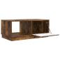 Preview: Couchtisch Räuchereiche 90 x 50 x 37 cm Holzwerkstoff