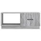Preview: Couchtisch Sonoma-Grau 90 x 50 x 37 cm Holzwerkstoff