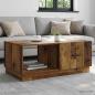 Preview: ARDEBO.de - Couchtisch Altholz 90 x 50 x 37 cm Holzwerkstoff
