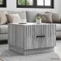 Preview: ARDEBO.de - Couchtisch Sonoma-Grau 49 x 50 x 37 cm Holzwerkstoff