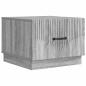 Preview: Couchtisch Sonoma-Grau 49 x 50 x 37 cm Holzwerkstoff