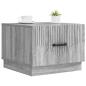 Preview: Couchtisch Sonoma-Grau 49 x 50 x 37 cm Holzwerkstoff