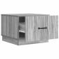 Preview: Couchtisch Sonoma-Grau 49 x 50 x 37 cm Holzwerkstoff