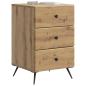 Preview: Nachttisch Artisan-Eiche 43 x 41 x 66,5 cm Holzwerkstoff