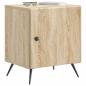 Preview: Nachttisch Sonoma-Eiche 43 x 34,5 x 50 cm Holzwerkstoff
