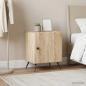 Preview: ARDEBO.de - Nachttisch 2 stk. Sonoma-Eiche 43 x 34,5 x 50 cm Holzwerkstoff