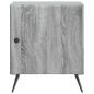 Preview: Nachttisch Graues Sonoma 43 x 34,5 x 50 cm Holzwerkstoff
