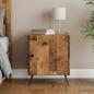 Preview: ARDEBO.de - Nachttisch Altholz 43 x 34,5 x 50 cm Holzwerkstoff