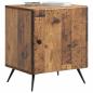 Preview: Nachttisch 2 Stk. Altholz 43 x 34,5 x 50 cm Holzwerkstoff