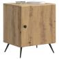 Preview: Nachttisch Artisan-Eiche 43 x 34,5 x 50 cm Holzwerkstoff