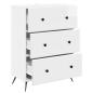 Preview: Schubladenschrank 66 x 34,5 x 90 cm Holzwerkstoff