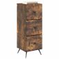 Preview: Schubladenschrank Ger?ucherte Eiche 33 x 34,5 x 90 cm
