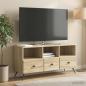 Preview: ARDEBO.de - TV-Schränk Sonoma-Eiche 102 x 34,5 x 50 cm Holzwerkstoff
