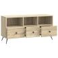 Preview: TV-Schränk Sonoma-Eiche 102 x 34,5 x 50 cm Holzwerkstoff