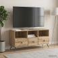 Preview: TV-Schränk 102 x 34,5 x 50 cm Artisan-Eiche Holzwerkstoff