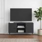 Preview: ARDEBO.de - TV-Schränk Schwarz 102 x 34,5 x 50 cm Holzwerkstoff