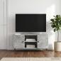 Preview: TV-Schränk 102 x 34,5 x 50 cm Betongrau Holzwerkstoff