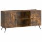 Preview: TV-Schränk 102 x 34,5 x 50 cm Räuchereiche Holzwerkstoff