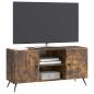Preview: TV-Schränk 102 x 34,5 x 50 cm Räuchereiche Holzwerkstoff