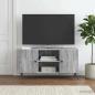 Preview: TV-Schränk 102 x 34,5 x 50 cm Sonoma-Grau Holzwerkstoff