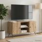 Preview: ARDEBO.de - TV-Schränk 102 x 34,5 x 50 cm Artisan-Eiche Holzwerkstoff