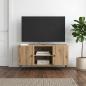 Preview: TV-Schränk 102 x 34,5 x 50 cm Artisan-Eiche Holzwerkstoff