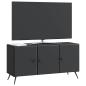Preview: TV-Schränk Schwarz 99 x 34,5 x 50 cm Holzwerkstoff