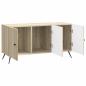 Preview: TV-Schränk Sonoma-Eiche 99 x 34,5 x 50 cm Holzwerkstoff