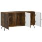 Preview: TV-Schränk Geräucherte Eiche 99 x 34,5 x 50 cm Holzwerkstoff