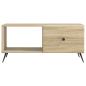 Preview: Couchtisch Sonoma-Eiche 90 x 50 x 40 cm Holzwerkstoff