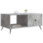 Preview: Couchtisch Betongrau 90 x 50 x 40 cm Holzwerkstoff