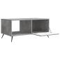 Preview: Couchtisch Betongrau 90 x 50 x 40 cm Holzwerkstoff