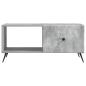Preview: Couchtisch Betongrau 90 x 50 x 40 cm Holzwerkstoff