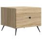 Preview: Couchtisch Sonoma-Eiche 49 x 50 x 40 cm Holzwerkstoff
