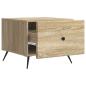 Preview: Couchtisch Sonoma-Eiche 49 x 50 x 40 cm Holzwerkstoff