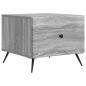 Preview: Couchtisch Sonoma-Grau 49 x 50 x 40 cm Holzwerkstoff