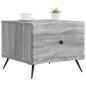 Preview: Couchtisch Sonoma-Grau 49 x 50 x 40 cm Holzwerkstoff