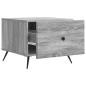 Preview: Couchtisch Sonoma-Grau 49 x 50 x 40 cm Holzwerkstoff