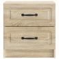 Preview: Nachttisch Sonoma-Eiche 43 x 34,5 x 44,5 cm Holzwerkstoff