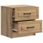 Preview: Nachttisch Artisan-Eiche 43 x 34,5 x 44,5 cm Holzwerkstoff