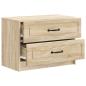 Preview: Nachttisch Sonoma-Eiche 62 x 34,5 x 44,5 cm Holzwerkstoff