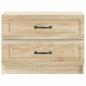 Preview: Nachttisch Sonoma-Eiche 62 x 34,5 x 44,5 cm Holzwerkstoff